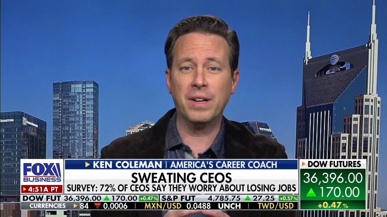 America's Career Coach Ken Coleman joined 'Mornings with Maria' to discuss how CEOs can be successful as leaders and keep their employees as the way business is conducted continues to change.