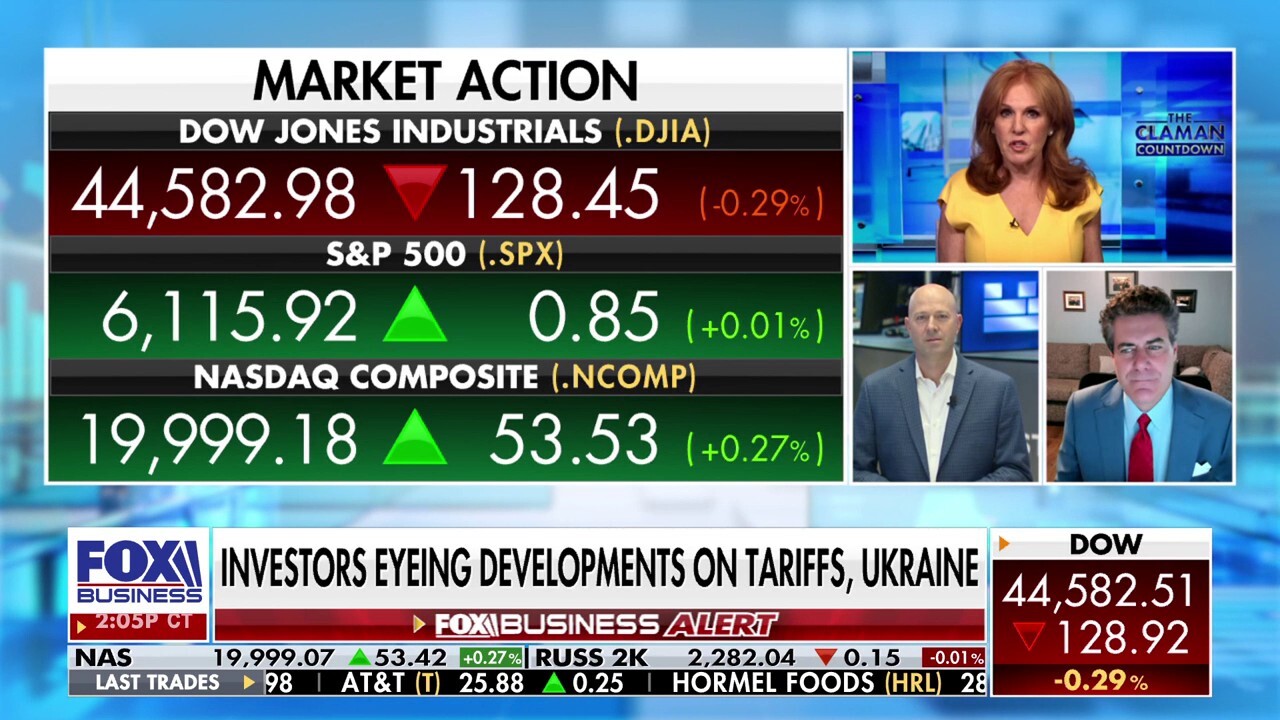 A panel including Jay Woods and Phil Blancato joins ‘The Claman Countdown’ to discuss how investors are reacting to the hotter than expected inflation data and weak retail sales.