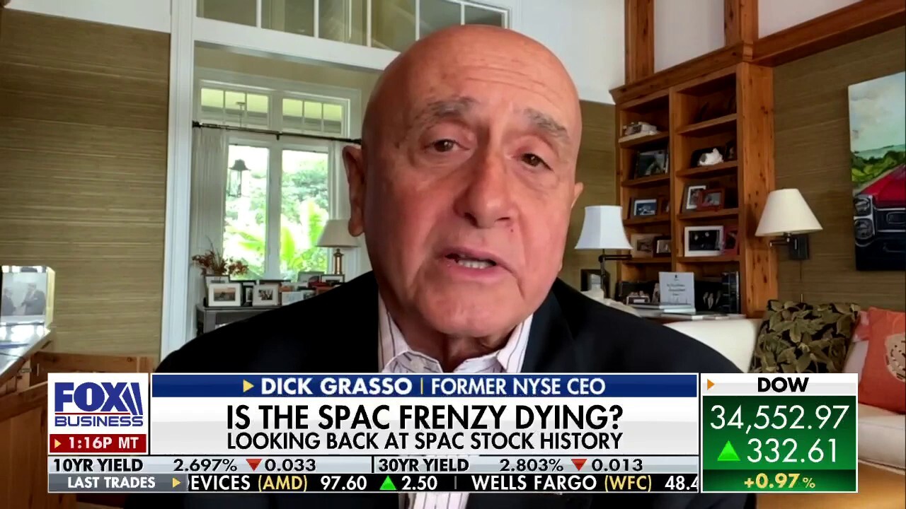 Former NYSE CEO Dick Grasso and FOX Business senior correspondent Charlie Gasparino discuss if the SPAC frenzy is dying on 'The Claman Countdown.'