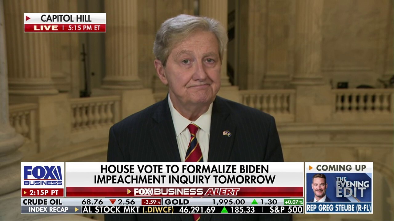 Sen. Kennedy: The border is an open, bleeding wound