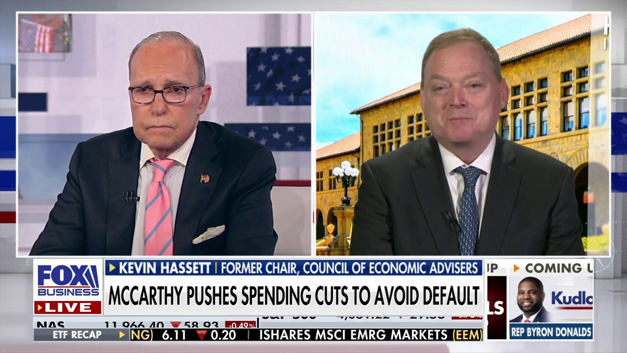 Former Council of Economic Advisers Chair Kevin Hassett tells "Kudlow" that every day the Senate spends on the debt limit is a win for Republicans.