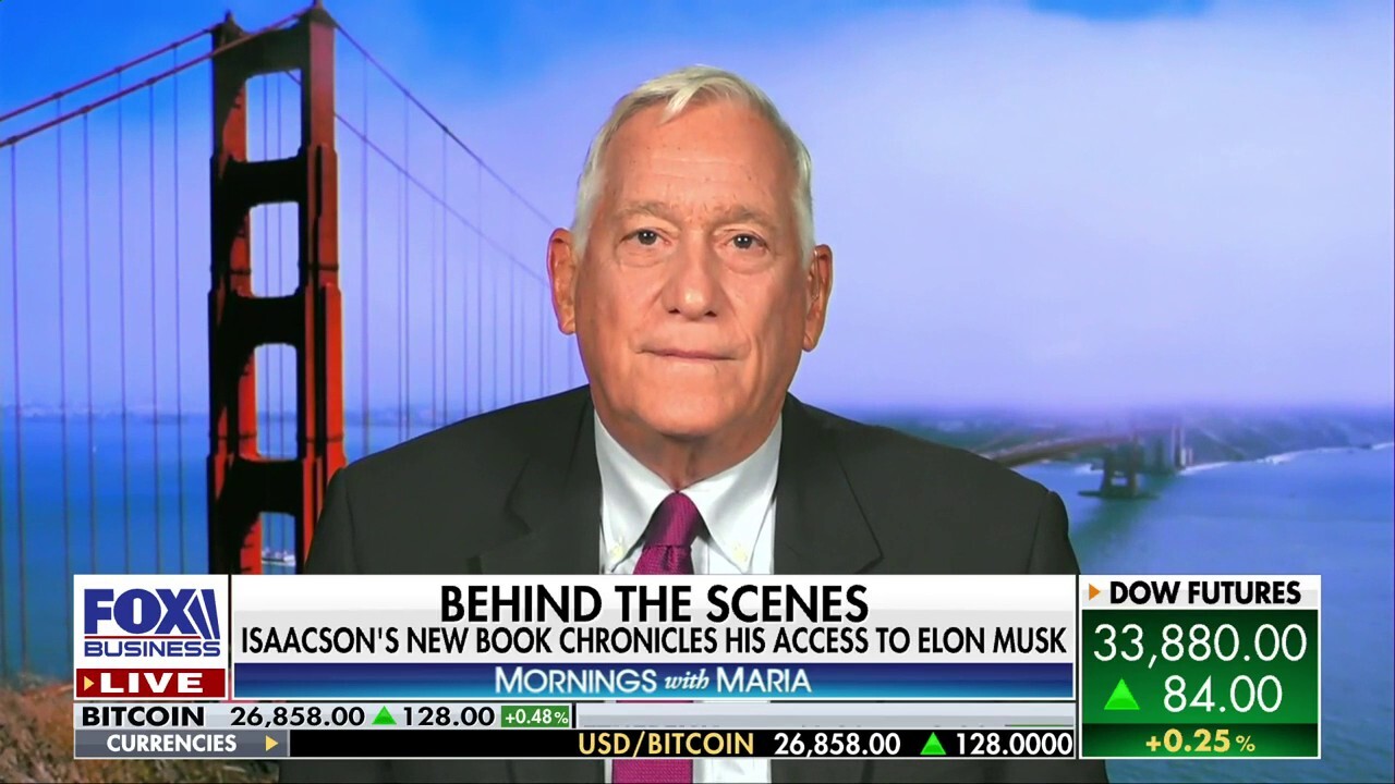 "Elon Musk" author Walter Isaacson joins ‘Mornings with Maria’ to discuss his new book and his experience of shadowing Elon Musk.