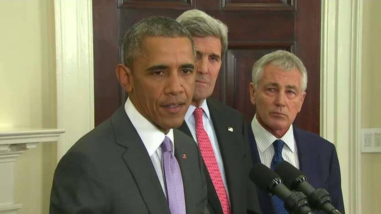 Chuck Hagel speaks out against White House