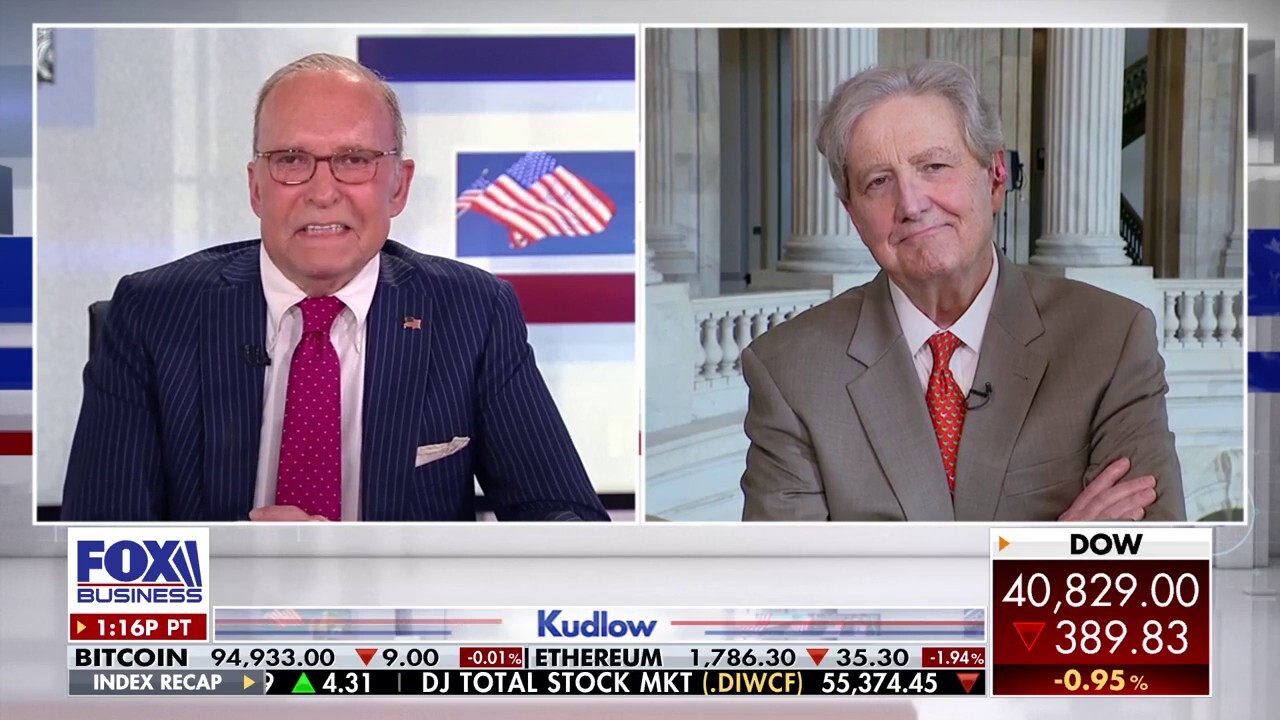  Sen. John Kennedy: China's economy looks like someone 'chewed them up, spit them out and stepped on them'