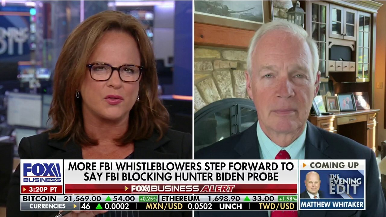 Sen. Ron Johnson: FBI has been 'hiding the ball on the American public'