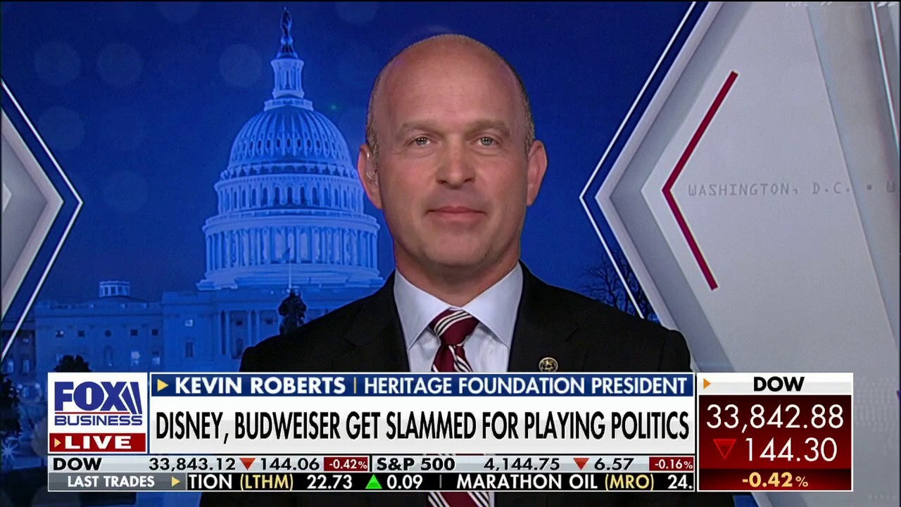 Heritage Foundation President Kevin Roberts joins 'Varney & Co.' to discuss whether companies like Disney and Anheuser-Busch are operating in the best interest of shareholders when they take on political issues. 