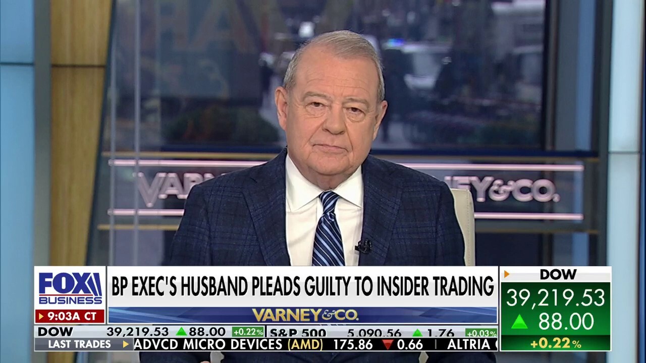 Varney & Co. host Stuart Varney discusses the case of Tyler Loudon who pleaded guilty to securities fraud related to insider trading after listening in on his wifes work calls.