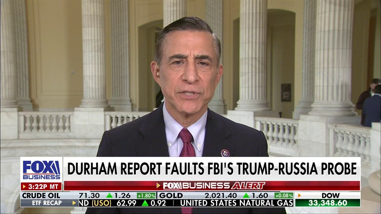 The FBI has become ‘co-opted by partisan politics’: Rep. Darrell Issa