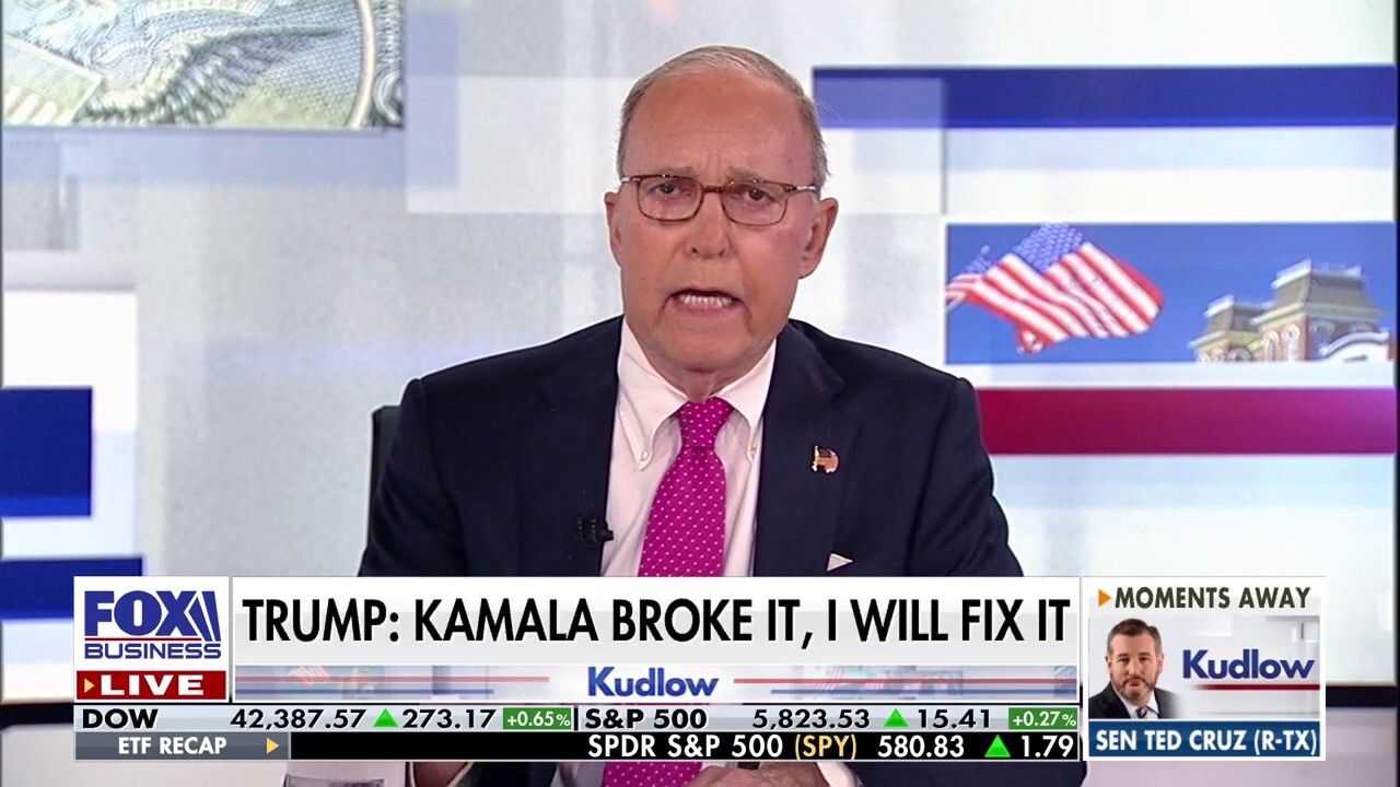  Larry Kudlow: Trump's prior record shows he can fix this