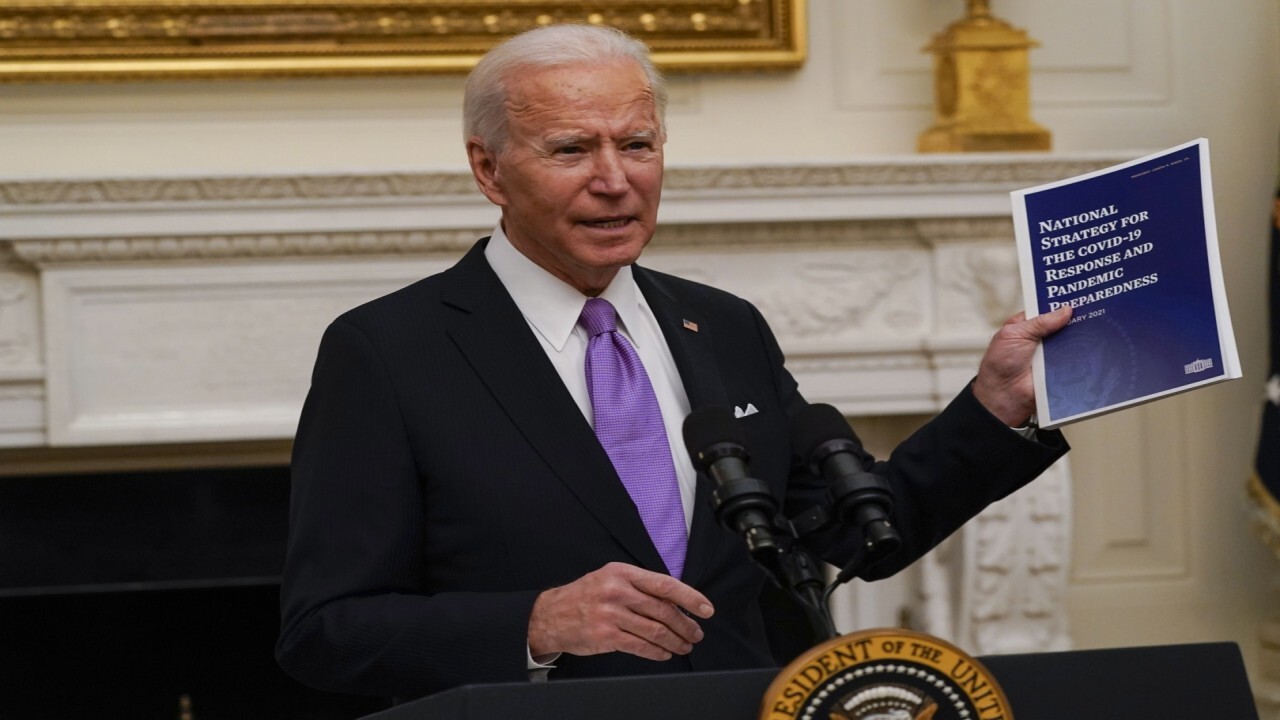 Byron York: Biden trying to give 'impression of action' on COVID