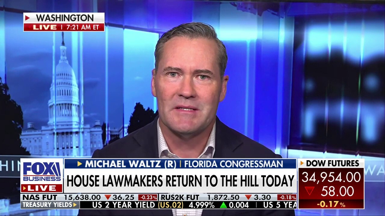 Rep. Michael Waltz: 'The evidence is there' for a Biden impeachment