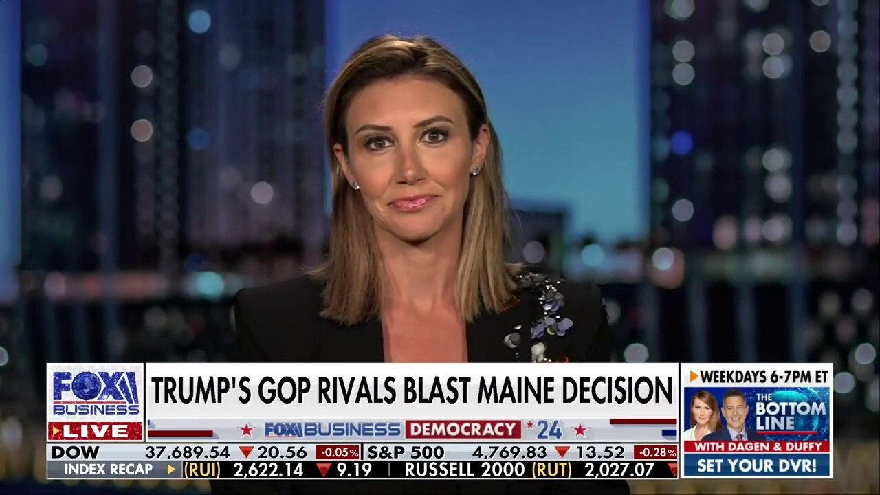  Trump attorney Alina Habba and Seattle radio host Jason Rantz call out Shenna Bellows for removing former President Trump from the Maine ballot on 'The Bottom Line.'
