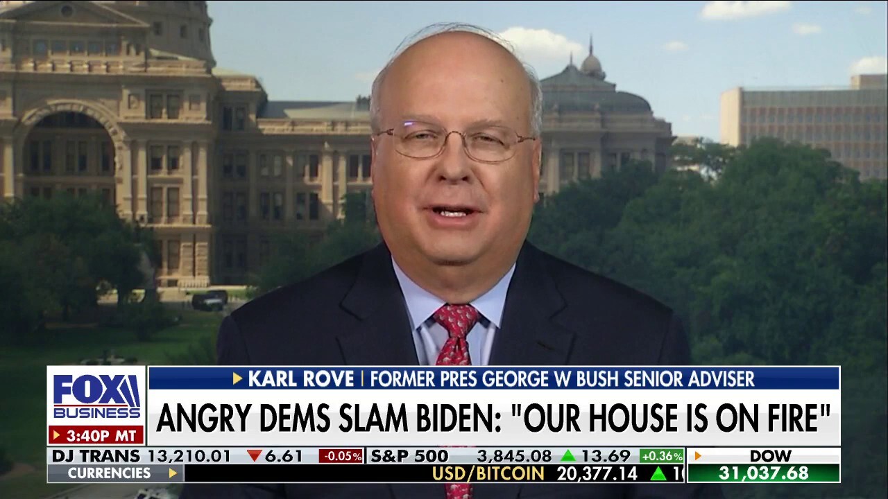 I don’t think Biden is going to be a candidate in 2024: Karl Rove