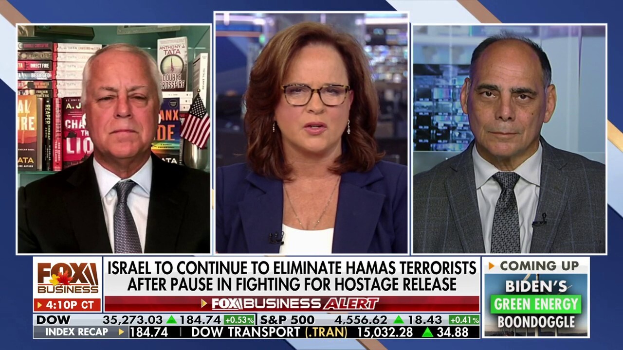 Ret. U.S. Army Brig. Gen. Anthony Tata and Lt. Col. James Carafano discuss the Israel-Hamas hostage agreement on 'The Evening Edit.'