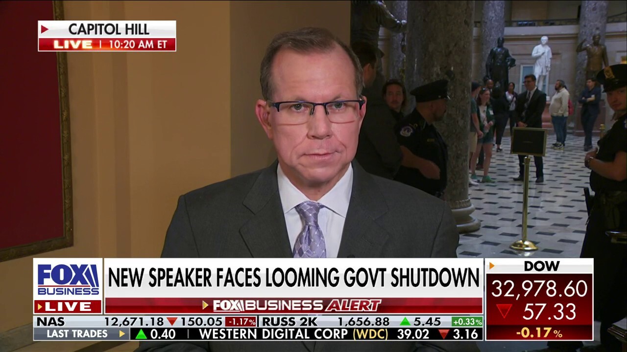 FOX News congressional correspondent Chad Pergram reports on the latest news emerging from the House of Representatives as new Speaker Mike Johnson attempts to avoid a government shutdown.