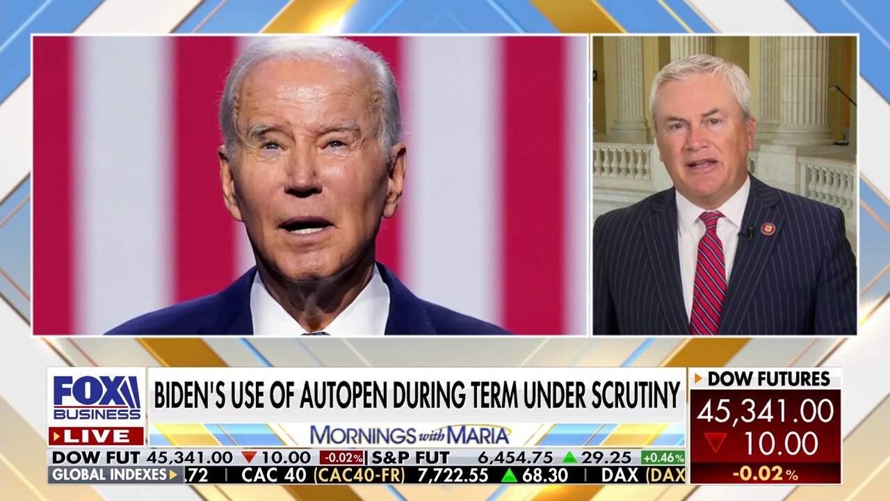 Biden's autopen use puts 'thousands of pardons' in question, congressman says