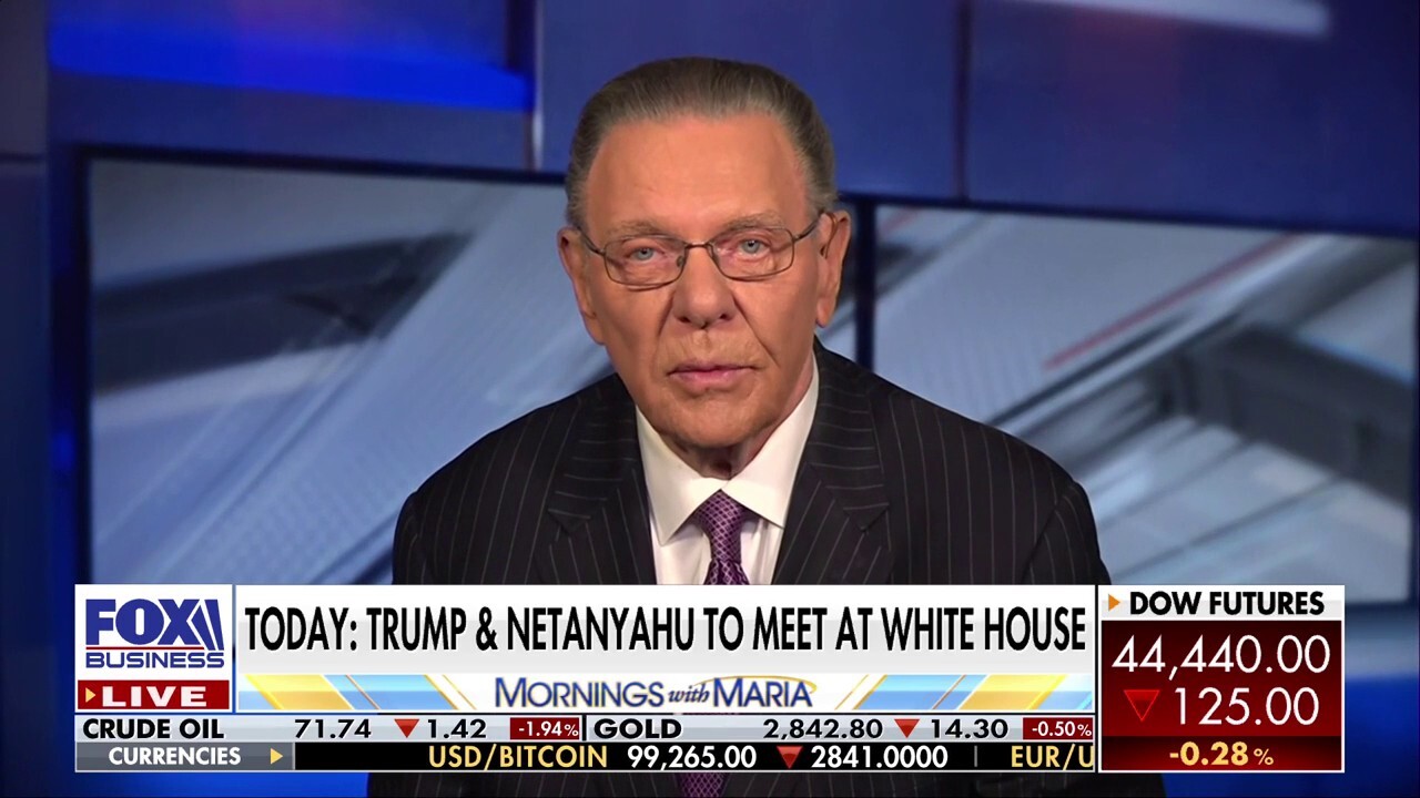 Fox News senior strategic analyst Gen.Jack Keane (ret.) on President Donald Trump's meeting with Israeli Prime Minister Benjamin Netanyahu, the Ukraine-Russia conflict and Iran reportedly developing nuclear missiles that can reach Europe.