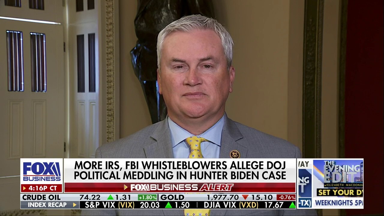 James Comer: These are very serious allegations against Biden