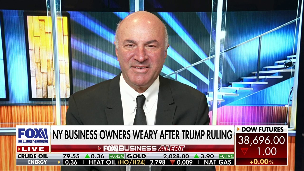 O'Leary Ventures Chairman Kevin O'Leary discusses the impact of Trump's fraud ruling on business owners as New York Gov. Kathy Hochul attempts to quell fears.