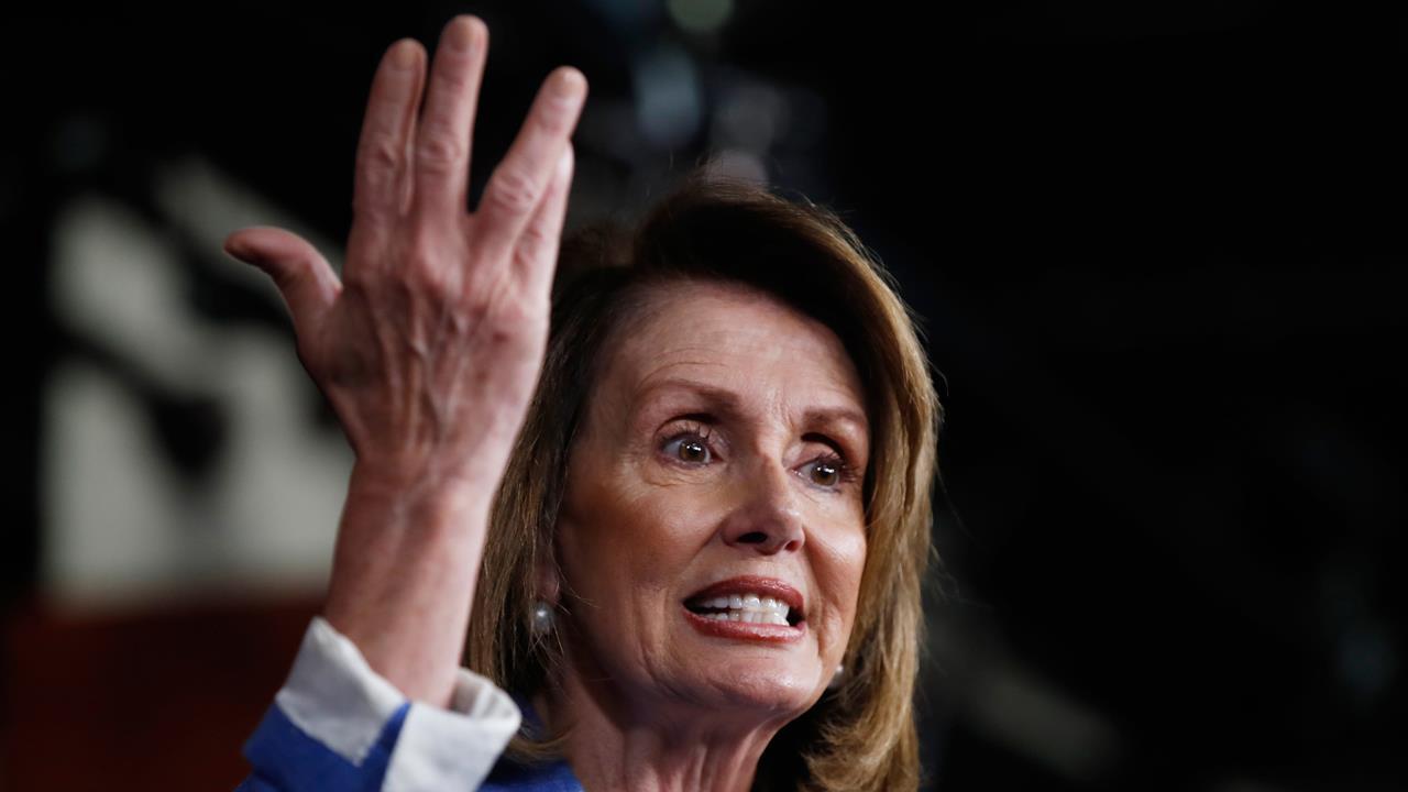 Nancy Pelosi urges Democrats to slam 'GOP tax scam'