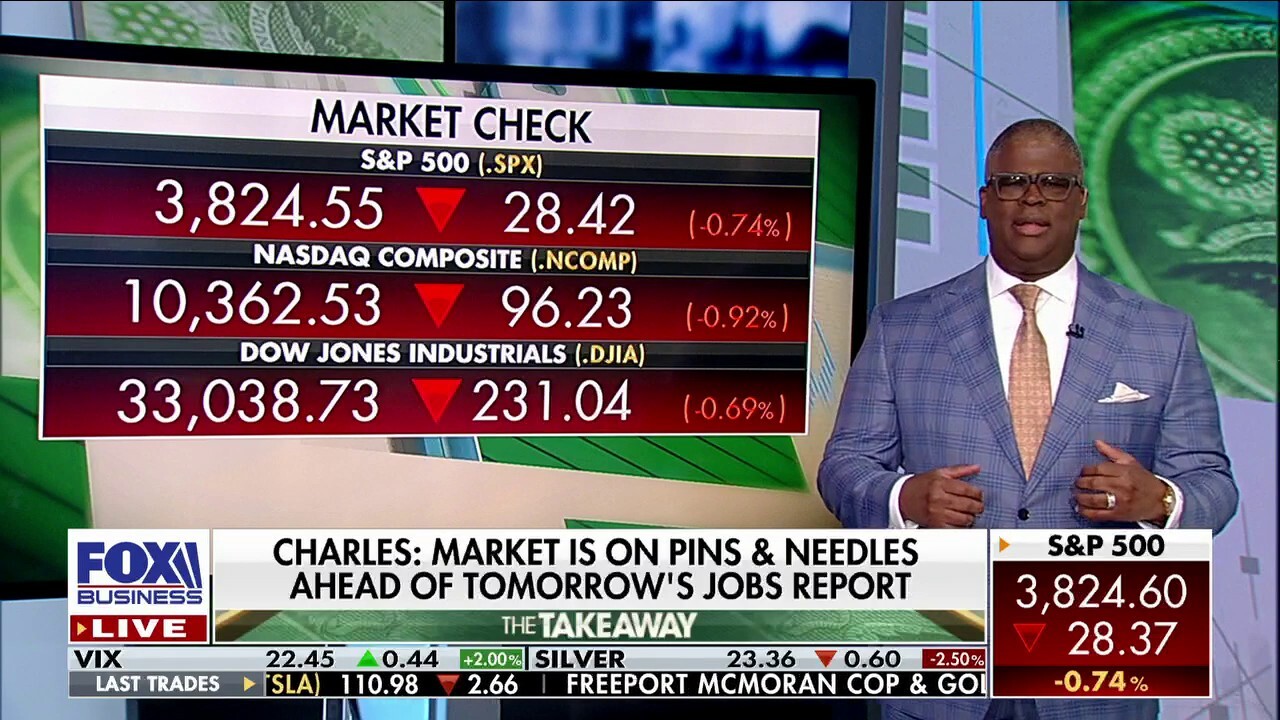 Charles Payne: Market is on pins and needles ahead of the jobs report