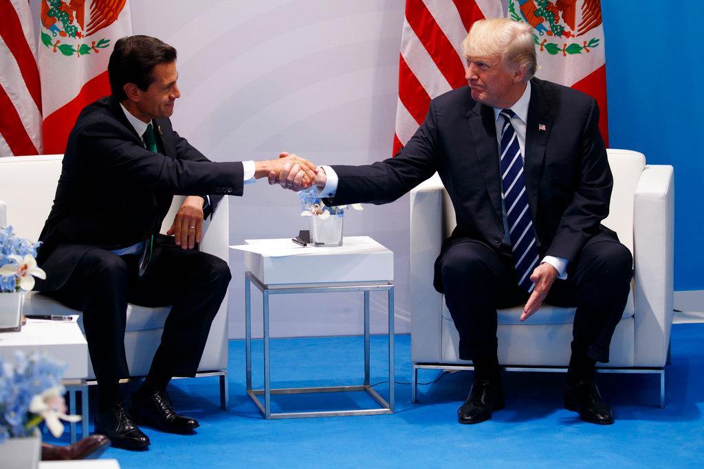 Trump continues talks of border security with Mexico’s president 