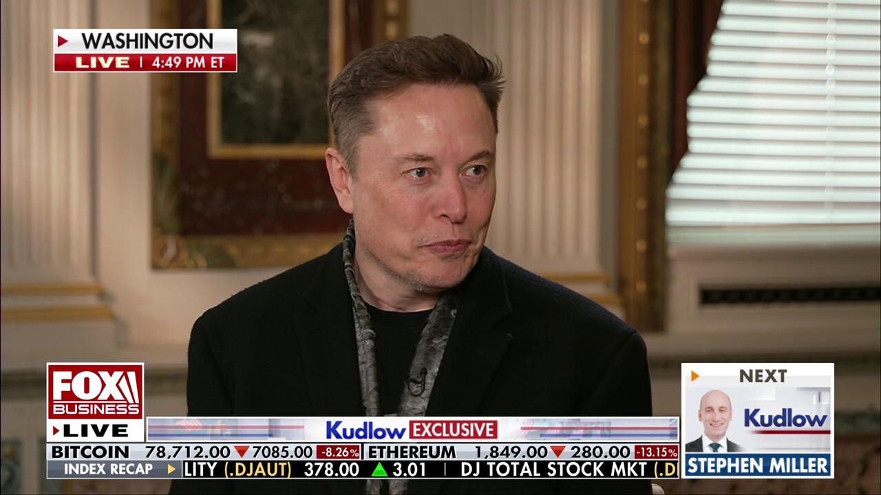 DOGE leader Elon Musk opens up about his work in space on 'Kudlow.'