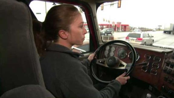 Trucking industry looking for more women to fill driver shortage 