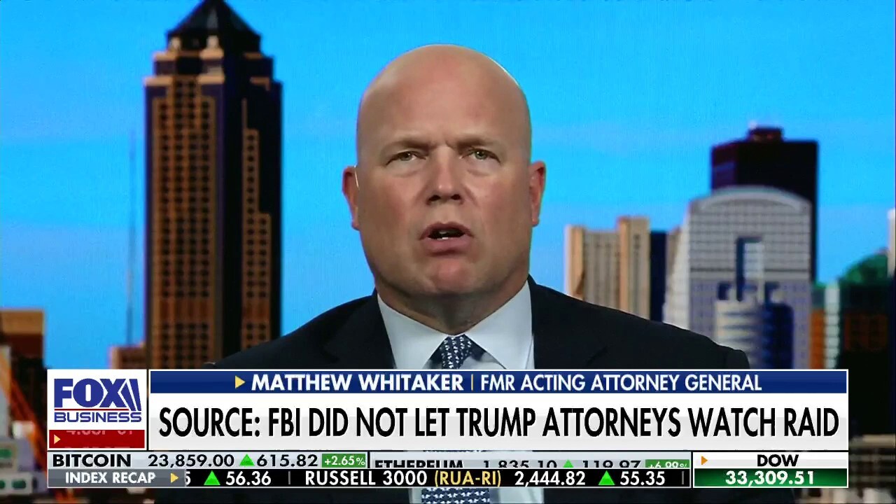 The DOJ’s policy is to do least obtrusive means to obtain evidence: Matthew Whitaker