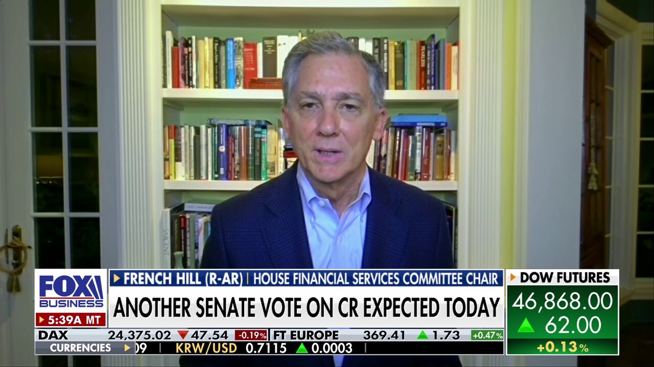 Rep. French Hill: I won’t take a paycheck until Schumer ends shutdown ‘charade’