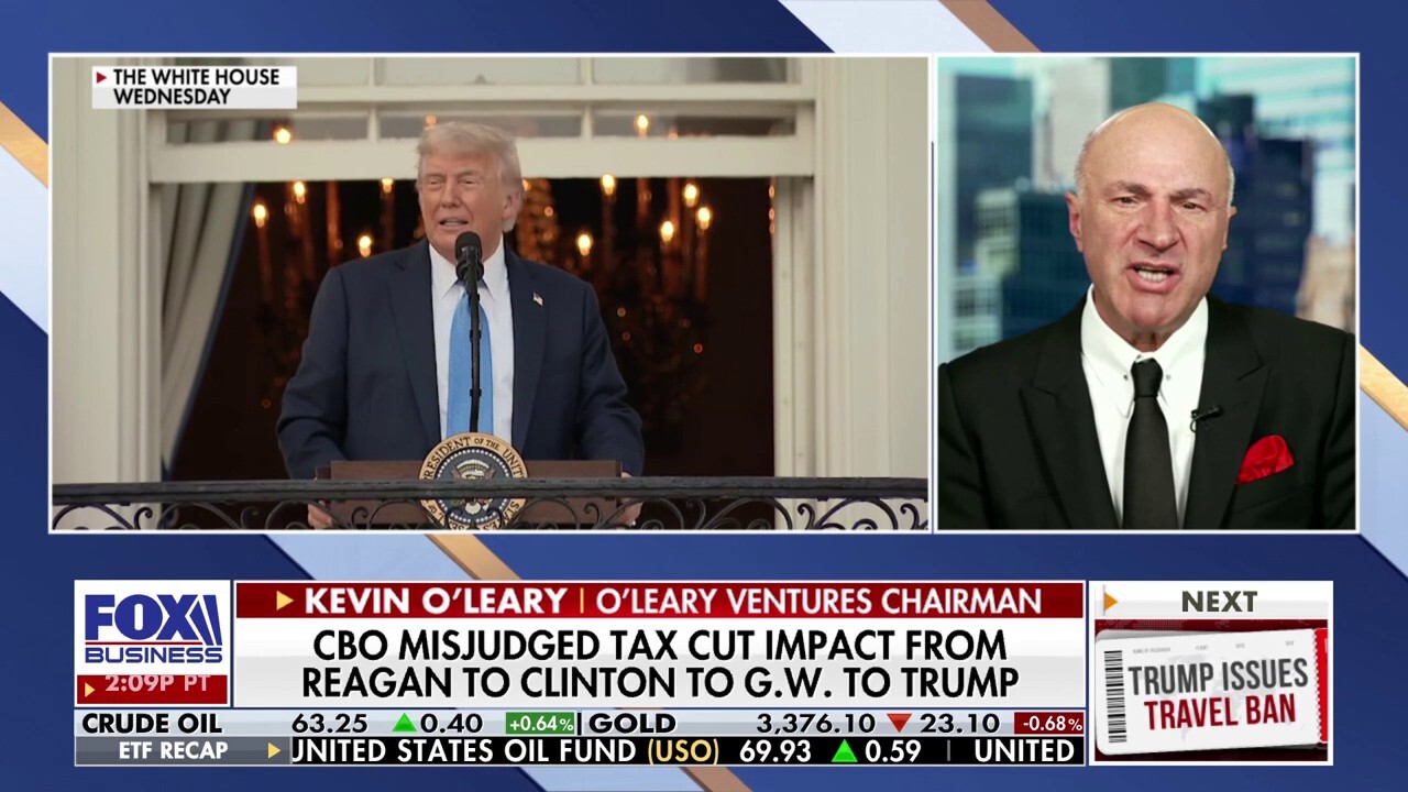 O'Leary Ventures Chairman Kevin O'Leary lays out how the Congressional Budget Office is 'way off' in its analysis of the 'big, beautiful bill' on 'The Evening Edit.'