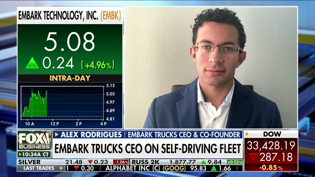 Embark Trucks co-founder and CEO Alex Rodrigues discusses his company’s revolutionary self-driving truck technology and the recent strides they have made in achieving a fully autonomous vehicle. 