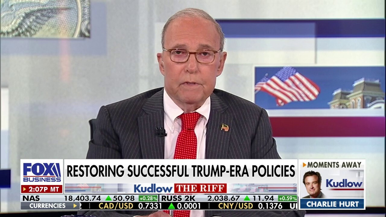 FOX Business host Larry Kudlow unpacks former President Trump's pro-growth agenda on 'Kudlow.'