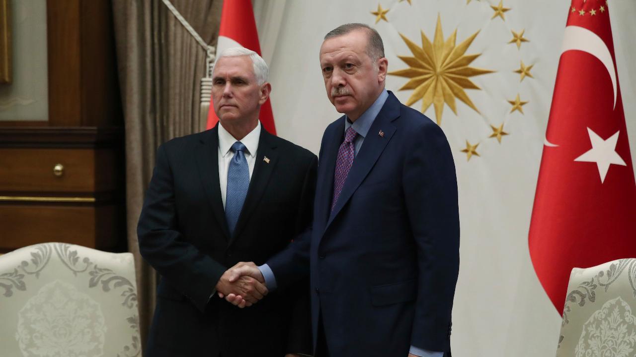 Pence reached cease-fire deal with Turkey's Erdogan in northern Syria