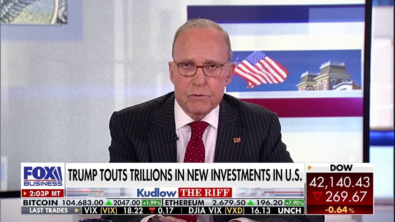 Larry Kudlow: Trump's tariff diplomacy is crushing his Democratic critics
