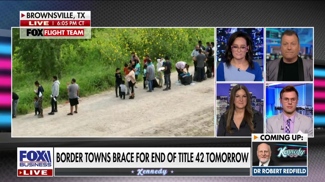 Kennedy panelists Jimmy Failla, Leslie Marshall and Robby Soave discuss an expected surge at the southern border as Title 42 is set to expire. 
