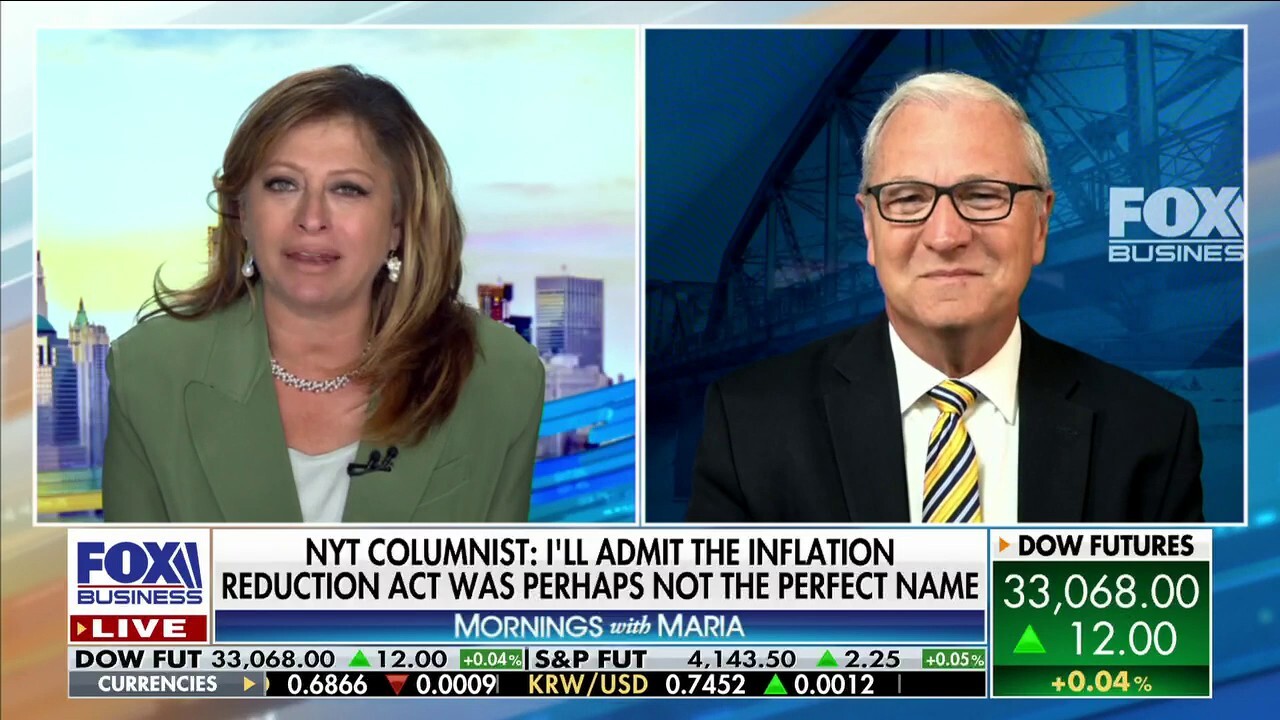 Senate Budget Committee member argues there is nothing about Biden's new spending bill that helps reduce inflation and will likely increase it on 'Mornings with Maria.'