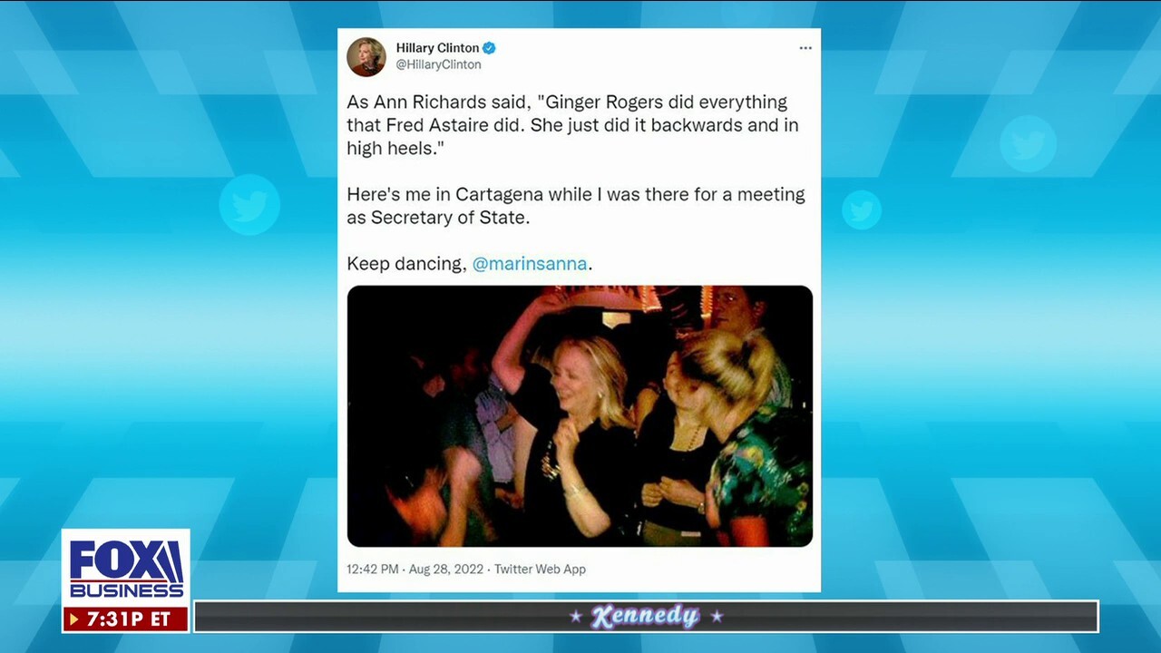 Hillary Clinton posts dancing pic in solidary with Finnish prime minister 