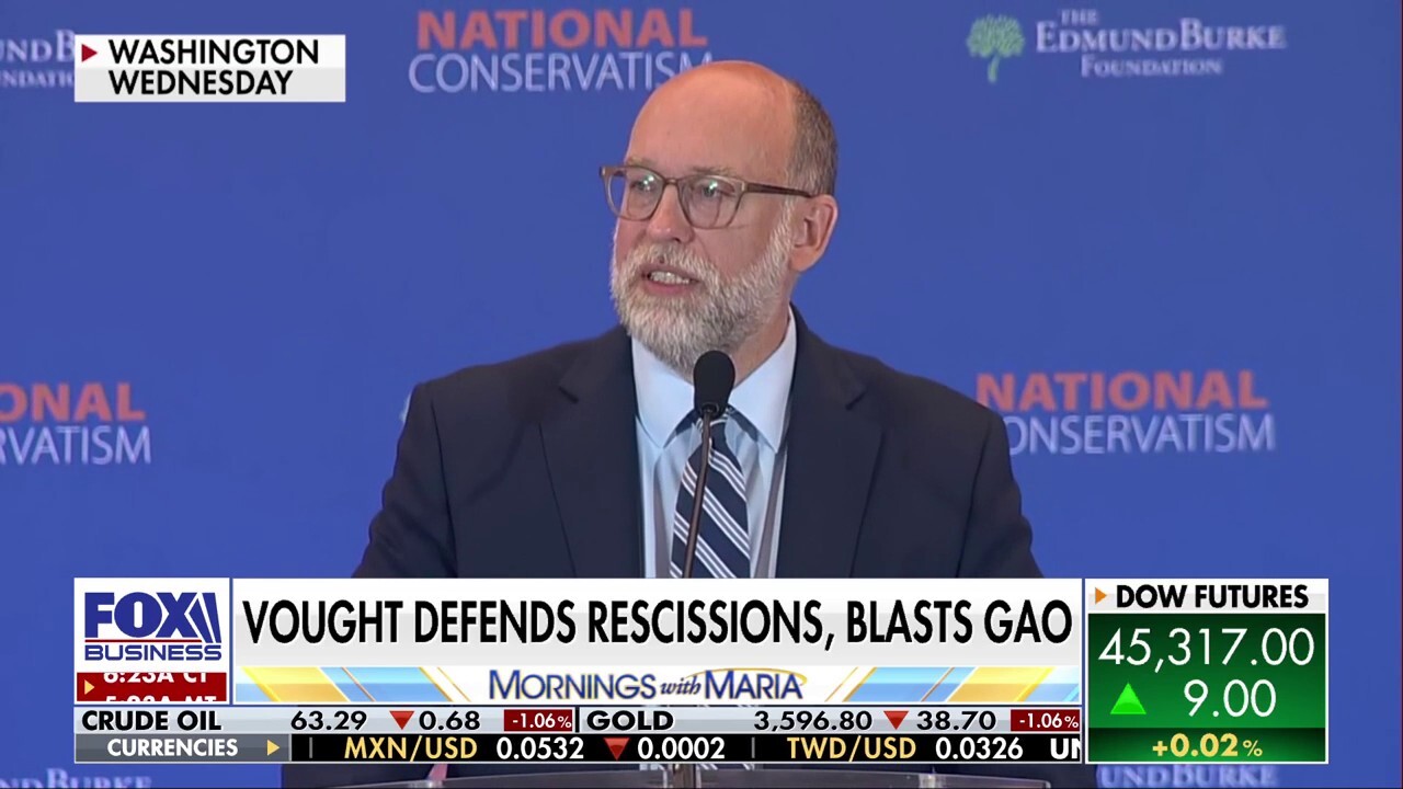 Trump budget chief defends use of rescissions while blasting the Government Accountability Office