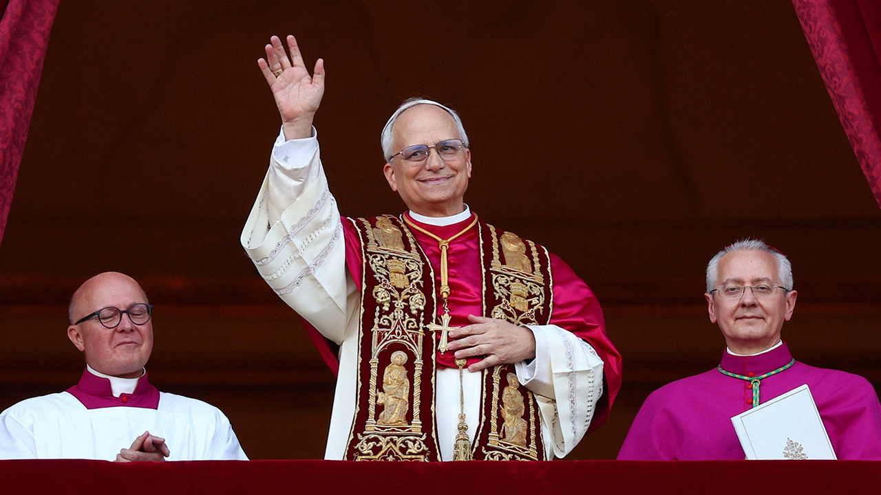 Cardinals select a new pope on the second day of voting.