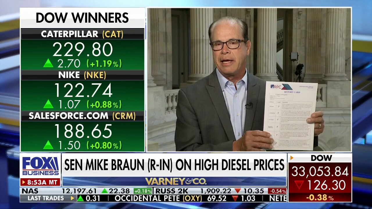 Sen. Mike Braun, R-Ind., weighs in on inflation and President Biden’s handling of various crises.