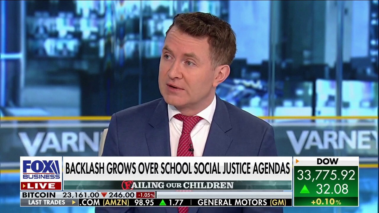 Fox News contributor Douglas Murray reacts to a non-binary California teacher helping students change their gender identity without parent consent on 'Varney & Co.'