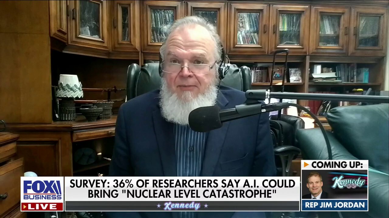 Dr. Robert Marks discusses a Stanford survey that says 36% of researchers are concerned artificial intelligence could bring 'nuclear level catastrophe' on 'Kennedy.' 