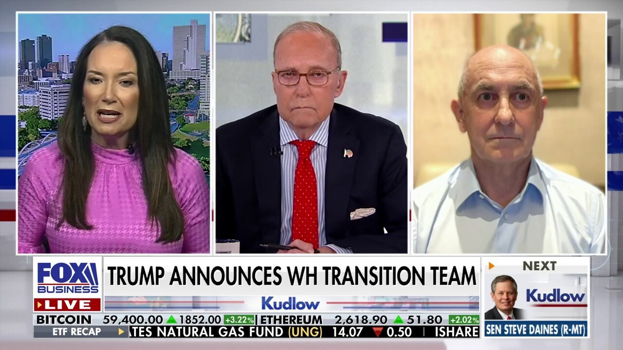  'Kudlow' panelists Brooke Rollins and Chris Liddell react to former President Trump choosing his transition team.