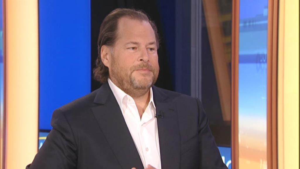 Marc Benioff: 'Facebook is the new cigarettes'