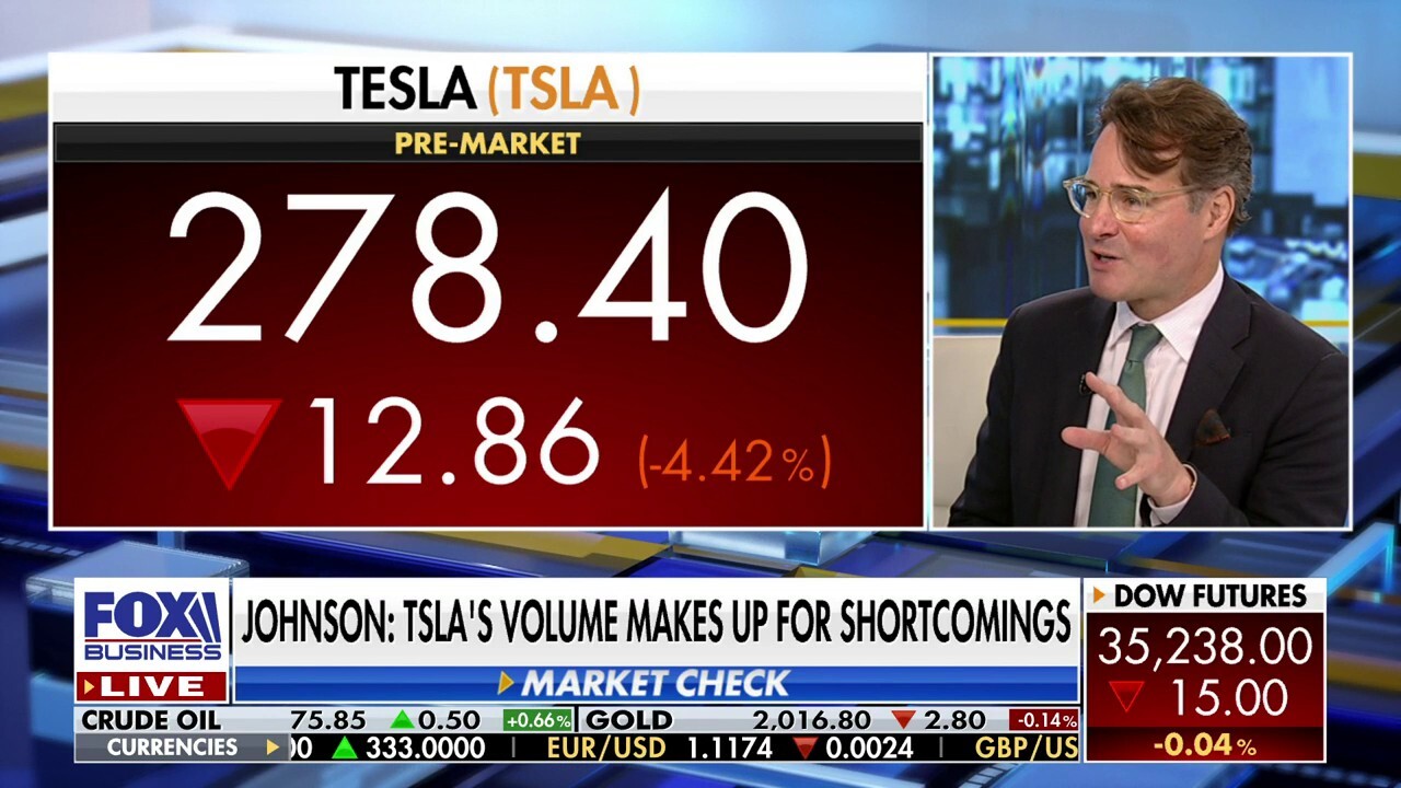 Bullseye American Ingenuity Fund Portfolio Manager Adam Johnson discusses why Netflix and Tesla stocks are rapidly selling and why he will never sell his Apple stock on ‘Varney & Co.’