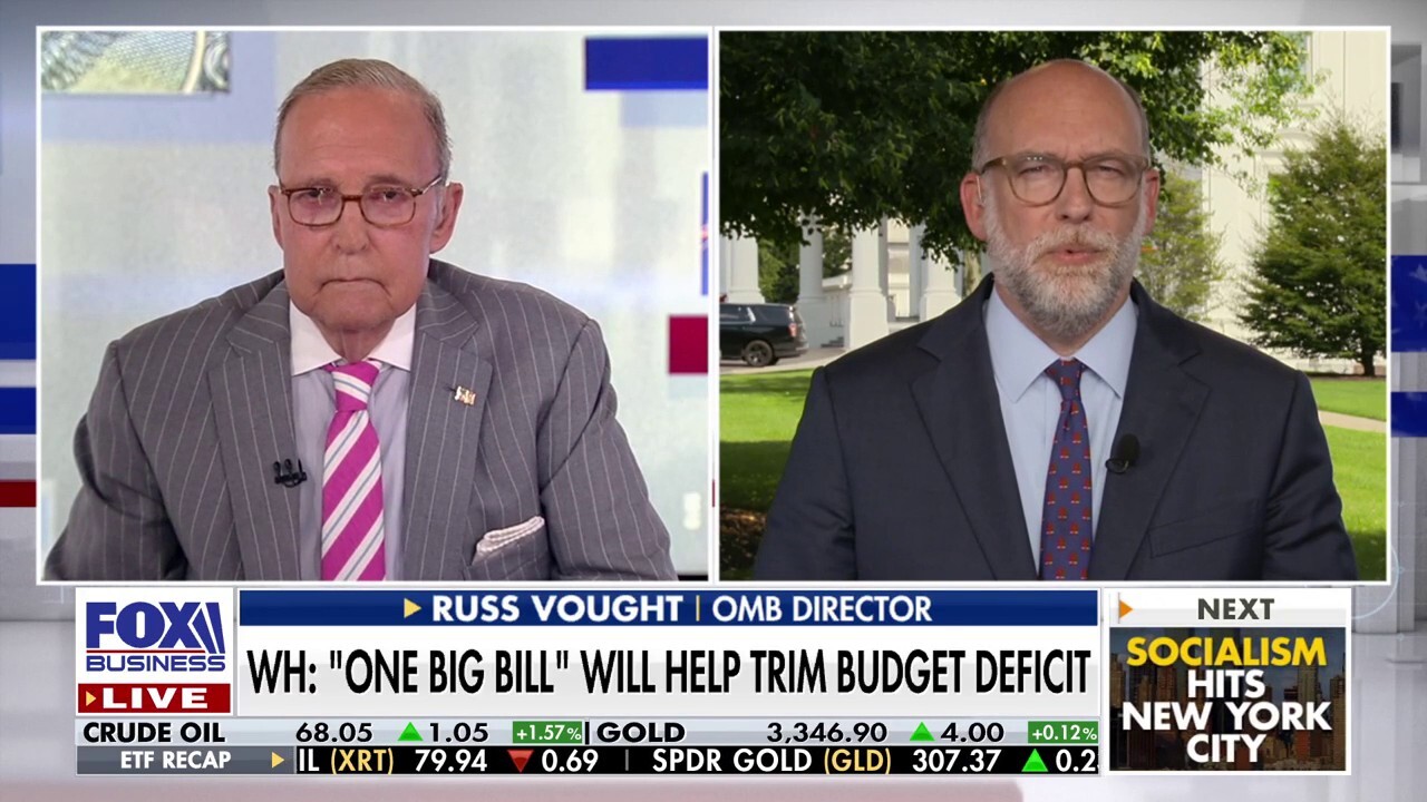  We want to restore the dignity of work, OMB Director Russ Vought says