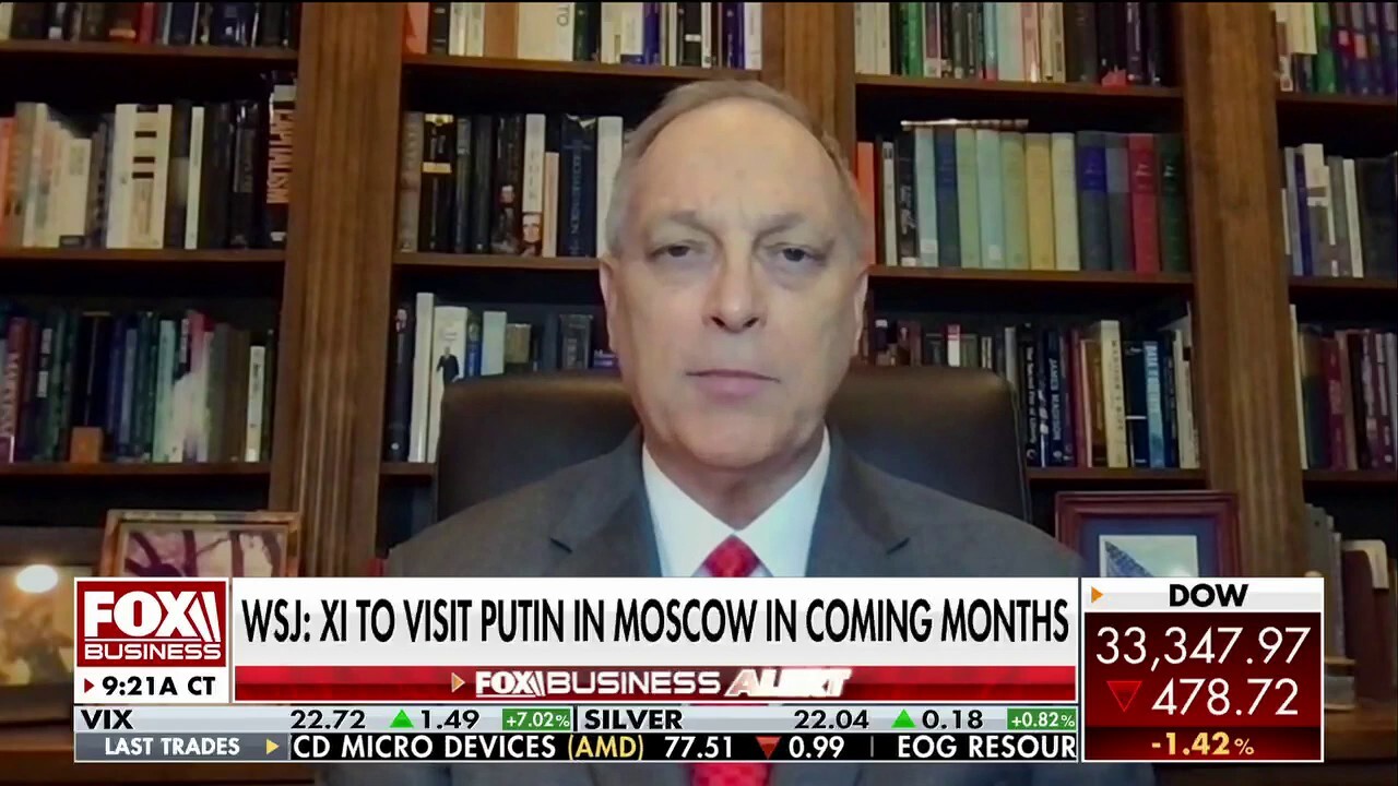 Arizona Republican Rep. Andy Biggs reacts to reports saying China's Xi Jinping will visit Russia as Putin wages war in Ukraine on 'Varney & Co.' 