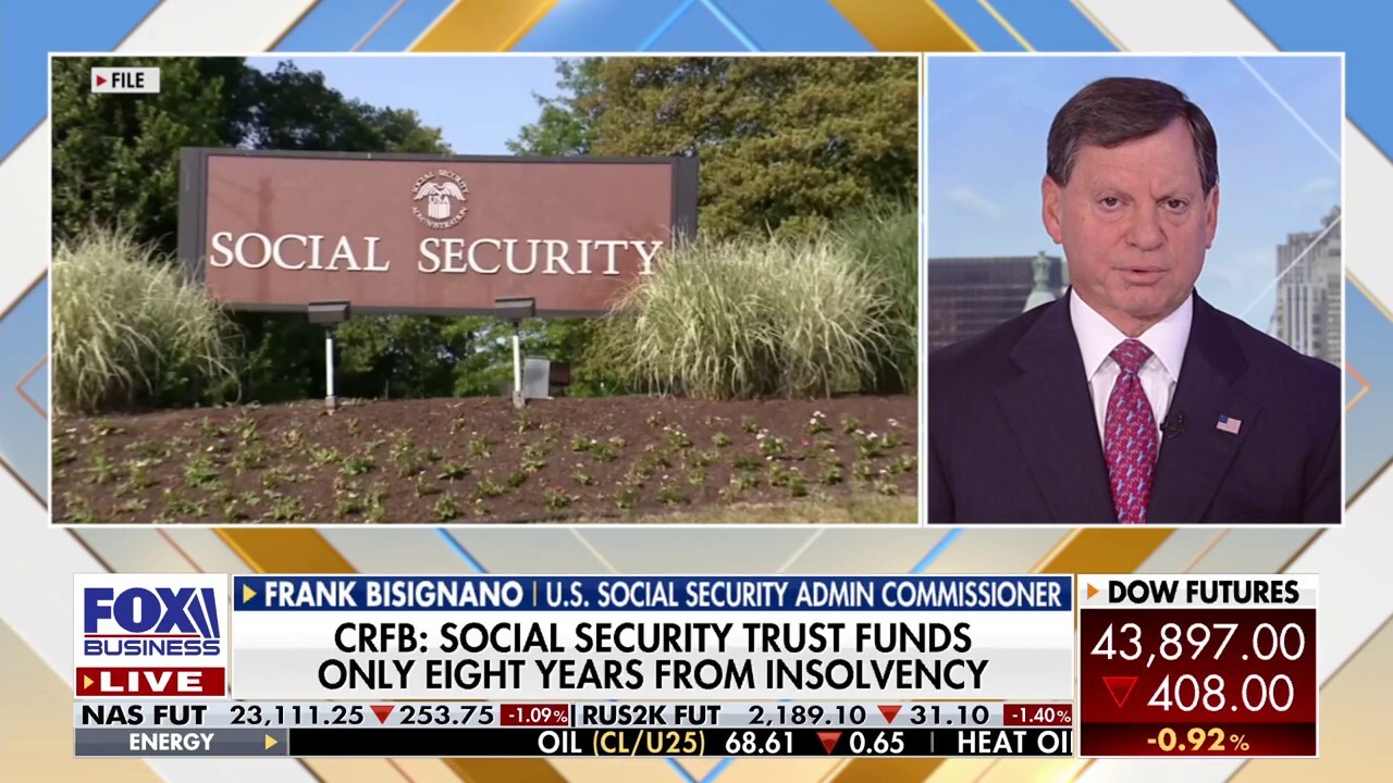 U.S. Social Security Administration Commissioner Frank Bisignano explains why Social Security funds may run out sooner than anticipated on Mornings with Maria.