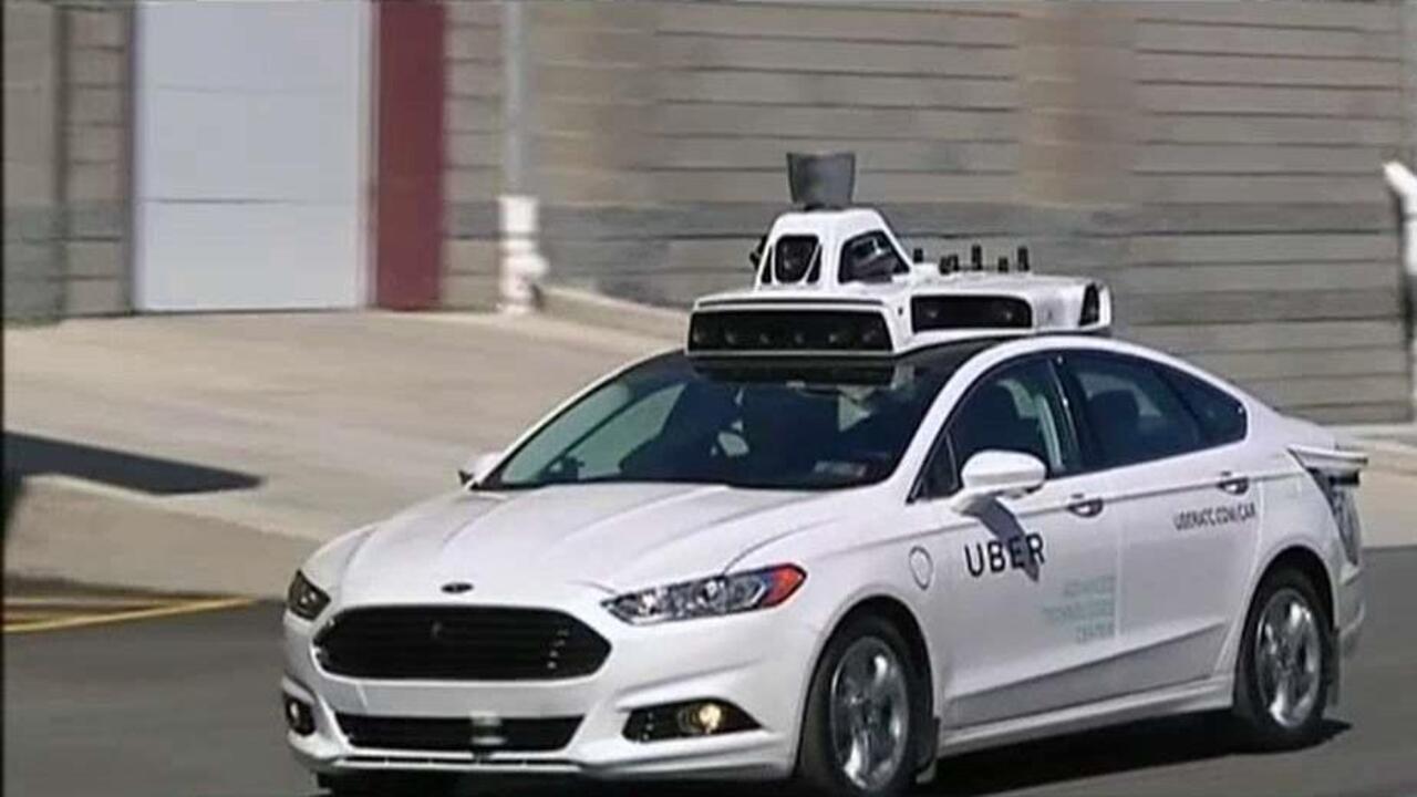 Uber's first widespread testing of self-driving cars